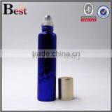 New Products Cost Price UV Light Blue 30ml Roll on Glass Bottle High Quality Fancy Tube Perfume Bottles Manufacture thumbnail-2