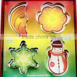 Christmas Set Gingerbread Man Cookie Cutter Stainless Steel Commercial Beard Cookie Cutter thumbnail-5