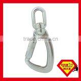 A304DKTL-3 Aluminum Swivel Load Indicator Snap Triple Lock Hook thumbnail-1