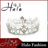 2017 Elegant Pageant Rhinestone Fashion Crown Tiaras thumbnail-1