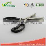 WCSC123 Premium Soft Grip Stainless Steel Precision 5 LAYER BLADES SCISSOR New Design thumbnail-3