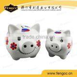 Mini Pig Piggy Painting Ceramic Piggy Bank thumbnail-2