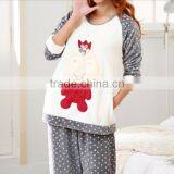 Newest Pajama Woman Winter Turkey,women Sleep Wear With Coral Fleece Fabric thumbnail-3