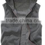 2016 Mens Sleeveless Hoodies Fashion Casual Sports Sweatshirt thumbnail-1