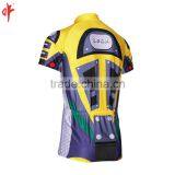 China Custom Coolmax 1/4 Zip Cycling Jersey thumbnail-4