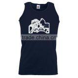 95% Cotton 5% Spandex Wholesale Tank Top Men 2017 thumbnail-3