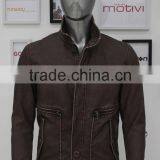 2014 Europe Winter Or Spring PU Leather Jacket Stright Jacket For Men thumbnail-1