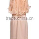 2015 High Quality Fashion Korean Style Girls' Loose-fitting Elegant Light Pink Evening Dresses thumbnail-3