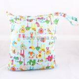 Waterproof Print Polyester Baby Diaper Bag, Swimming Wet Bag With Snap thumbnail-1