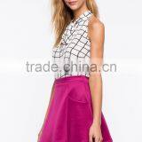 2016 New Design Young Lady Cheap Flared Skirts thumbnail-2
