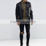 High Quality Custom New Design Spring Style Spread Collar Long Sleeve Mens 97% Cotton 3% Elastane Skinny Fit Casual Dress Shirts thumbnail-4