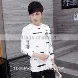 Men Gender Fashion O-neck Long Sleeve Hoody With Plain Pattern thumbnail-3