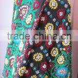 Multicolor PHULKARI GEORGETTE DUPATTA SHAWL, Hand Embroidery