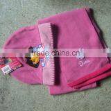 Child Print Polar Fleece Hat Glove 2pcs Set Promotion thumbnail-2