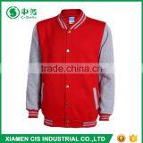 New Product Multi Color Sailor Collar 4XL Plus Size Mens Plain Varsity Jacket thumbnail-4