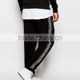 Polyester&Cotton Hero Wholesale Men Jogger Sweatpants With Taping Details thumbnail-4