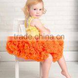 Hot Sale Baby Boutique Dresses TuTu Pettskirts Ruffle Fluffy TuTu Dress thumbnail-4