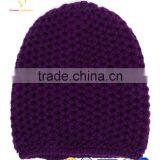 7GG Thick Wool Knit Lady Beanie Hat thumbnail-4