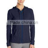 Full Zip Tracksuit 100% Cotton Cheap Hoodies for Women thumbnail-6