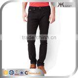 Man Solid Black Sexy Low Rise Custom Skinny Fit Jeans thumbnail-1