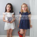 Cotton Floral Embroidered Summer Frock Designs Mom And Daughter Dress Matching thumbnail-4