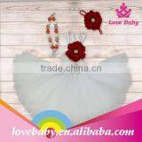 LBE4091285 0-36 Month Baby Skirts Fluffy Baby Short Tulle Dress With Crochet Top thumbnail-1