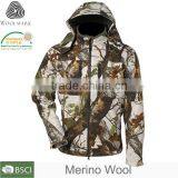 Eco-friendly Mens Winter Outdoor Hunting Clothing 100% Merino Wool , Men's Outdoor Clothing thumbnail-6