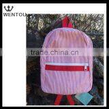Monogrammed Toddle Seersucker Backpack thumbnail-6