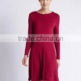 Fit & Flare Swing Dress Red thumbnail-1