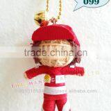 Handmade Keychains Keyrings Voodoo Doll String Accessories Bag Gifts thumbnail-1