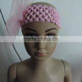 Baby Girl Reseau Hairband Bowknot Chiffon Lace Kids Adjustable Elastic Headband Wholesale thumbnail-3