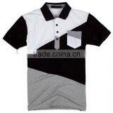 Fashional Jointing Polo Shirts Men's Sport Wear Short Sleeve Polo t Shirts thumbnail-1
