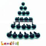 EN71 12mm Clear Green Plastic Safety Owl Animal Eyes Of Stuffed Toy thumbnail-1