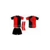 Stretchy Embroidery OEM Soccer Team Uniforms Training Wear Jerseys Shorts Socks
