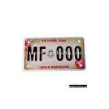 Sell St. Maarten Motorcycle License Plate thumbnail-1