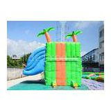 Commercial Green Jurassic Inflatable Water Parks Game For Water Amusement Park