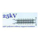 25 kV Railway Insulators , IEC 61109 Composite Polymer Insulator