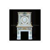 Stone Fireplace Mantel Carving thumbnail-1