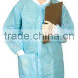 Medical Supply Disposable pp Non Woven Surgical Lab Coat