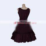 Rose Team-Free Shipping Custom Made Two Colors Black Lolita Dress Gothic Lolita Dress Sexy Carnival Halloween Costume thumbnail-3