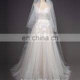 Sexy Spaghetti Strap Neckline Bridal Gowns Perspective Lace Casual Wedding Dress Bridal Gown Evening Dress thumbnail-1