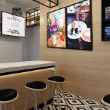 New LED Ultra Thin Round Corner Magnetic Absorption Light Box Aluminum Alloy Advertising Frame Catering Light Box Billboard Display Frame thumbnail-3