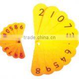 Numbers Card for Educational Use
