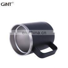 Portable Beer Hiking Sample Outdoor Hot Sale Metal Stainless Steel Double Wall Handle Portable Classic Modern Beer Coffee Cup thumbnail-4