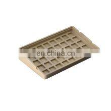 Gaojie Anodized Aluminum+sandblasted Pvd Brass+frosted pc Keyboard Cnc Machining Case