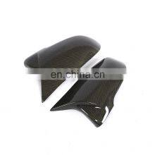 For BMW X1 F52 F48 F49 Replacement Carbon Mirror Cover Rear Side View Caps F85 F86 Gloss Black 2016 up thumbnail-3