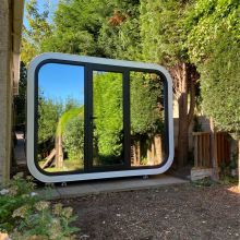 outdoor officepod  solar system pod  garden pod  insulation garden room