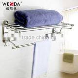 Wesda Bathroom Hardware Set Metal Bathroom Hotel Towel Shelf A081 thumbnail-2