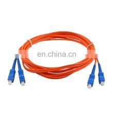 SC/FC/ST/MU/MTRJ Patch Cords Sc-fc Duplex Fiber Optic Patch Cord 3mm Plastic Fiber Optic Cable thumbnail-4