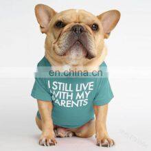 New Korea Cheap Manufacturer Custom Summer Designer 2021 Wholesale Dog Clothes Luxury thumbnail-5